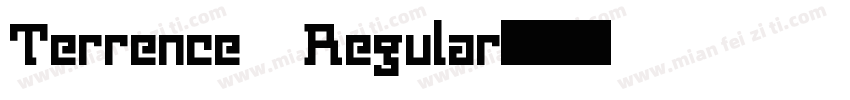 Terrence Regular字体转换